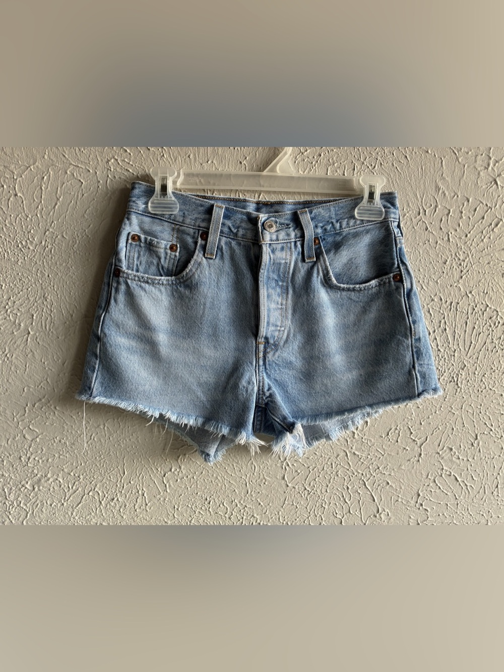Levi's 501 Original High Rise CutOff Denim Shorts W25 56327-0113